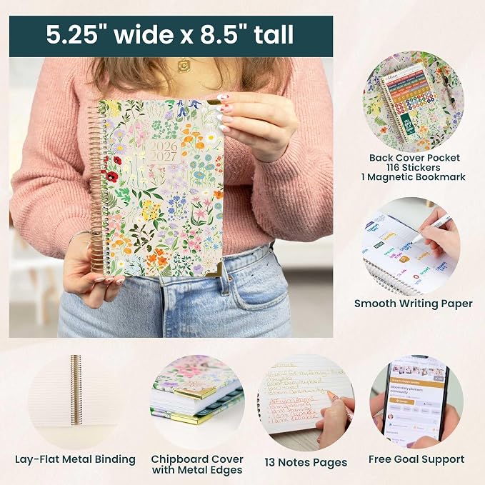 bloom daily planners Hard Cover Planner 2026-2027 - Image 5