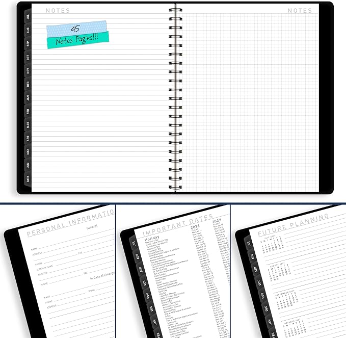 AT-A-GLANCE Planner 2026-2027 Weekly & Monthly Academic 12-Month July-June - Image 8