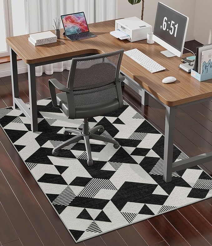 chakme Office Chair Mat for Hardwood Floor, Machine Wash by CHAKME