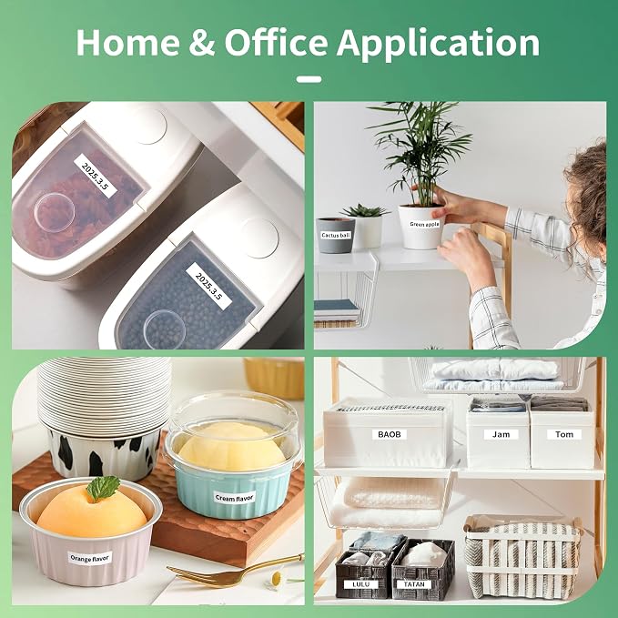 Wonfoucs Compatible Label Tape Replacement - Image 2