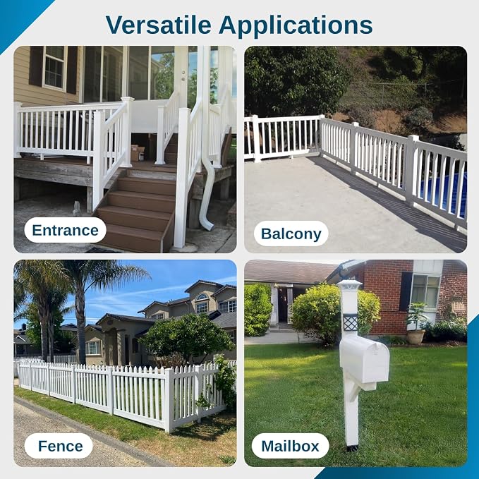 Weatherables 4x4 Post Sleeve – Weatherproof Premium Outdoor Vinyl Post Cover - Image 6
