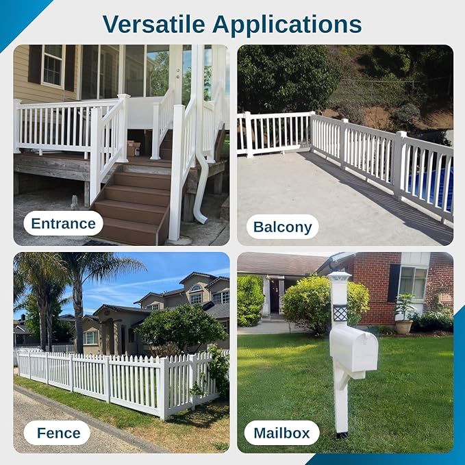 Weatherables 4x4 Post Sleeve – Weatherproof Premium Outdoor Vinyl Post Cover - Image 6
