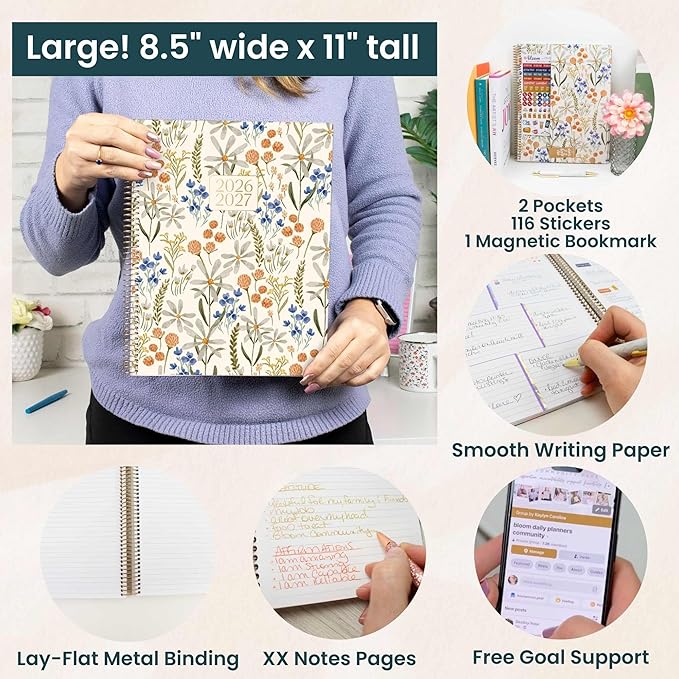bloom daily planners 2026-2027 Academic Year Day Planner - Image 5