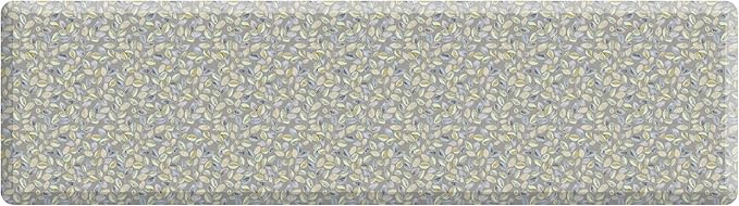 GelPro Anti-Fatigue Designer Comfort Kitchen Floor Mat Orchard Grey Lake 30x108-DeskLoop Office