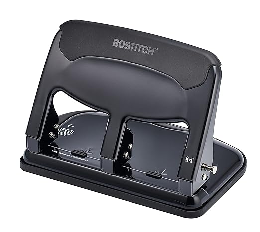 Bostitch Office EZ Squeeze Heavy Duty 3-Hole Punch by BostitchOfficeProducts