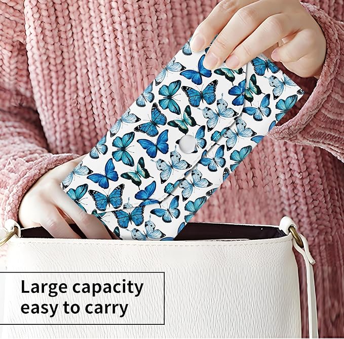 Cash Envelope Wallet Cute PU Leather Envelopes Bag - Image 2