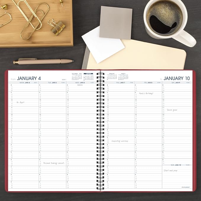AT-A-GLANCE 2027 Appointment Book Planner, 8.25" x 11" - Image 2