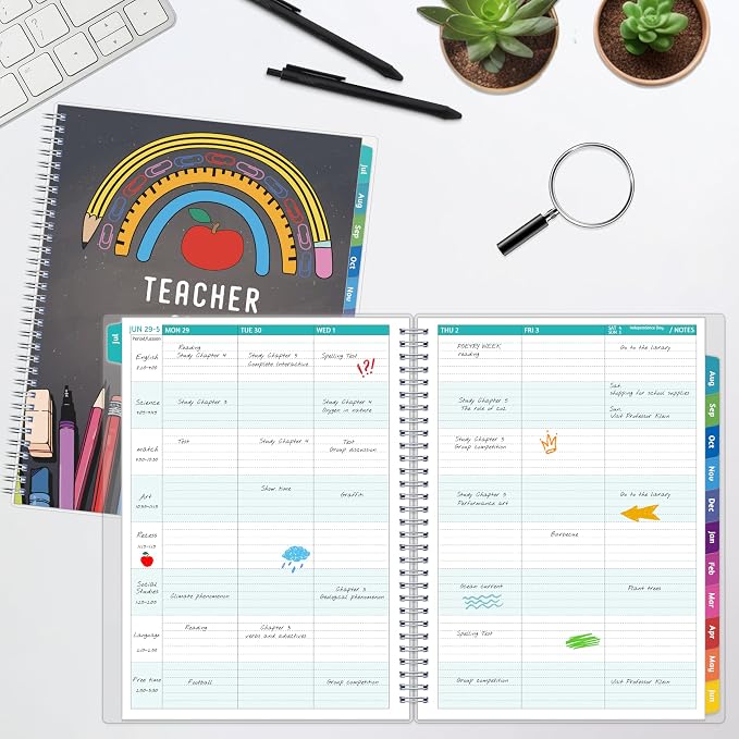 GoiUnlt Teacher Planner 2026-2027, JUL. 2026 – JUN. 2027, Lesson Planner - Image 2
