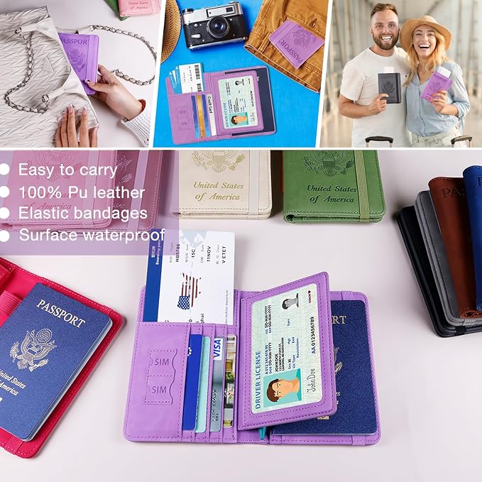 Melsbrinna RFID Passport Holder - Image 6