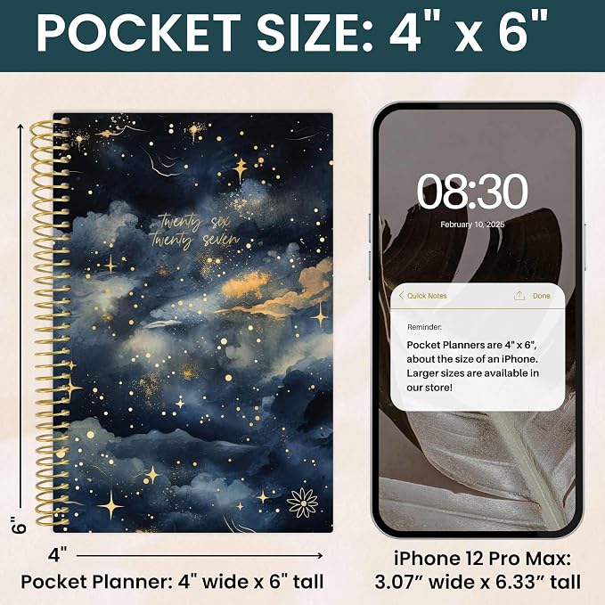 bloom daily planners 2026-2027 Academic Year Pocket Planner 13 Months - Image 6