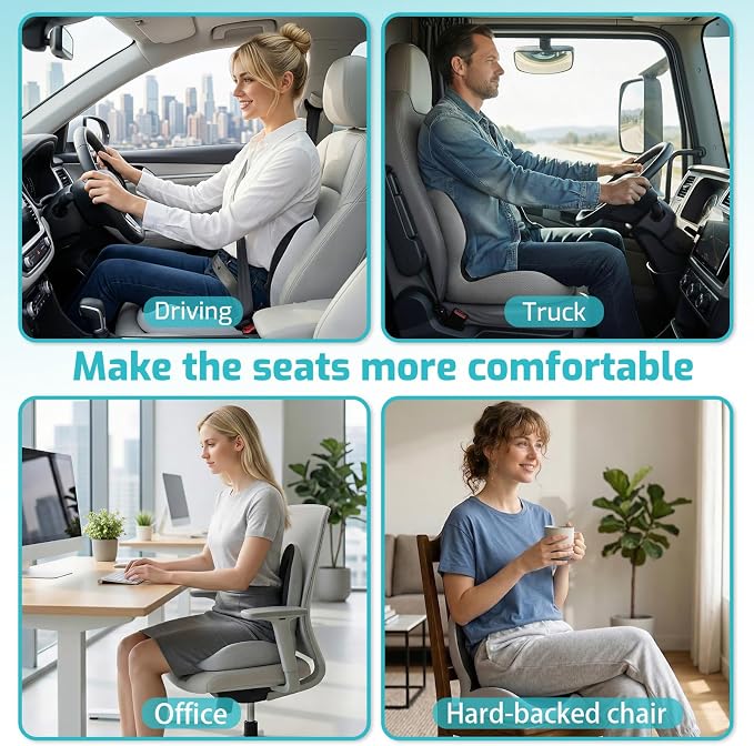 Ergonomic Seat Cushion, Office Chair Cushion - Image 8