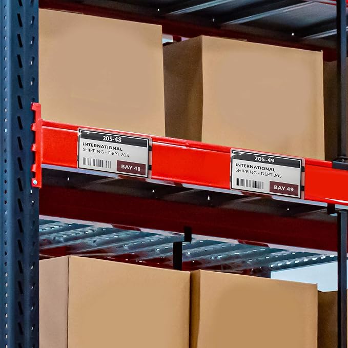 Pack of 25 - Pallet Rack Sign Holder - Image 3