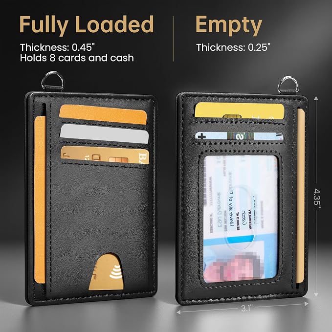 Mayski Slim Wallet, Credit Card Holder - Image 8