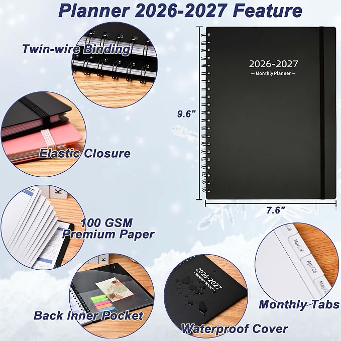 2026-2027 Monthly Planner, from Jan 2026-Jun 2027, 18 Months Calendar 2026 - Image 5