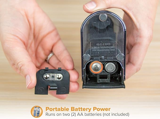 Bostitch Office Battery Pencil Sharpener, Hinged Tray, Colored Pencil Compatible - Image 4