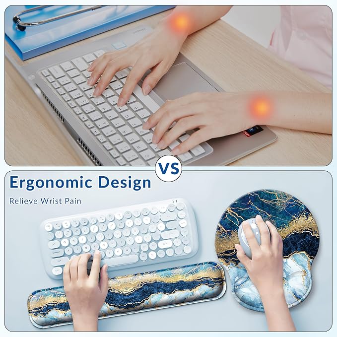 Desk Mat Set + Keyboard and Mouse Pad - Image 6