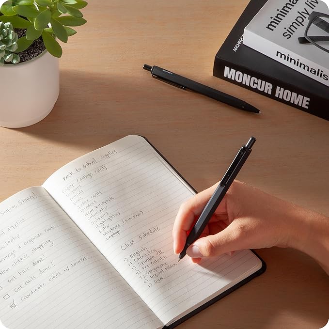 U Brands Cambria Mechanical Pencils, Midnight Black, Soft Touch, Medium Point - Image 6