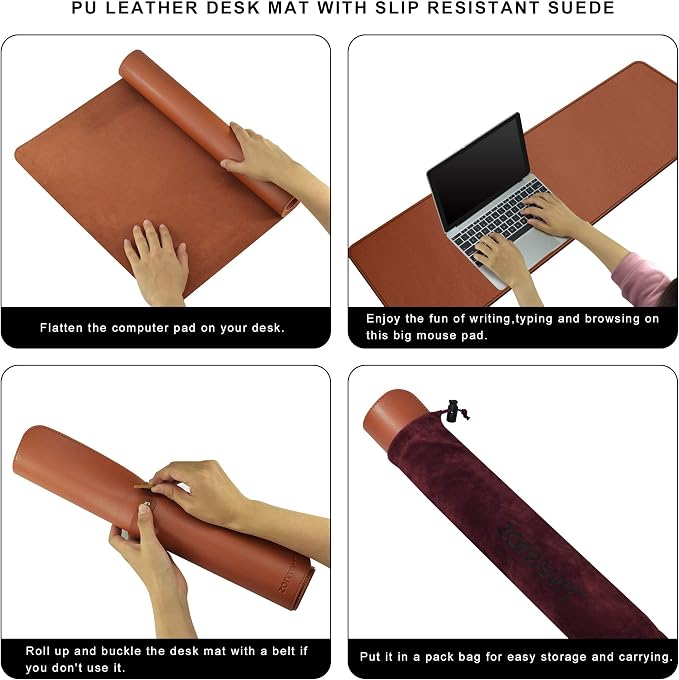 ZORESYN PU Leather Desk Pad - Image 6