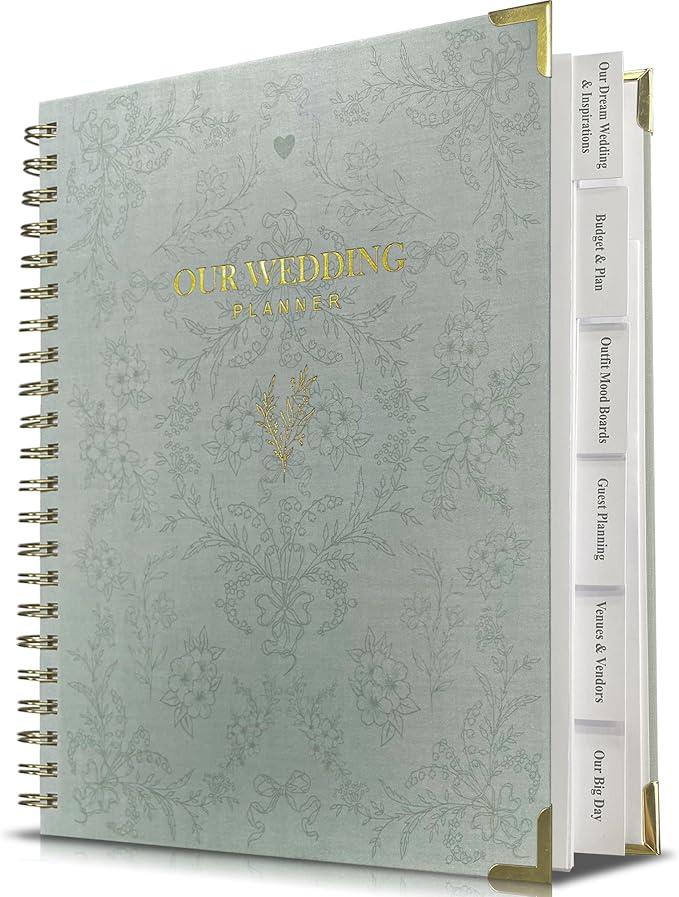 LADY&HOME Wedding Planner Book and Organizer by LADYHOME