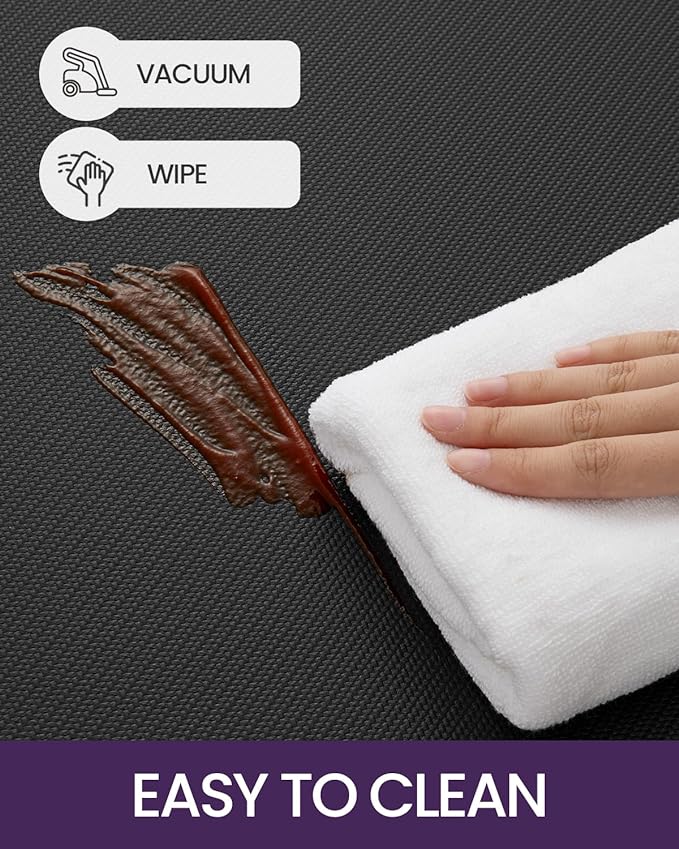 DEXI Kitchen Mat Cushioned Anti Fatigue, Non Slip Waterproof Comfort Standing Floor Rug for Kitchen, Office, Sink, Laundry, 39x20, Black-DeskLoop Office