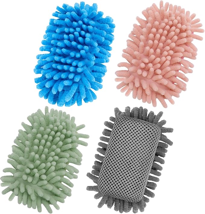 Jspupifip 12 Pcs Dry Erase Shag Eraser Microfiber Shag Whiteboard Eraser - Image 9