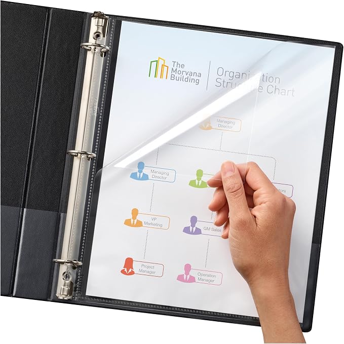 Avery Diamond Clear Quick Load Sheet Protectors, Top & Side Load, 50 Document - Image 6