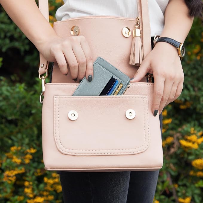 Sodsay Card Case Slim Front Pocket Wallet - Image 9