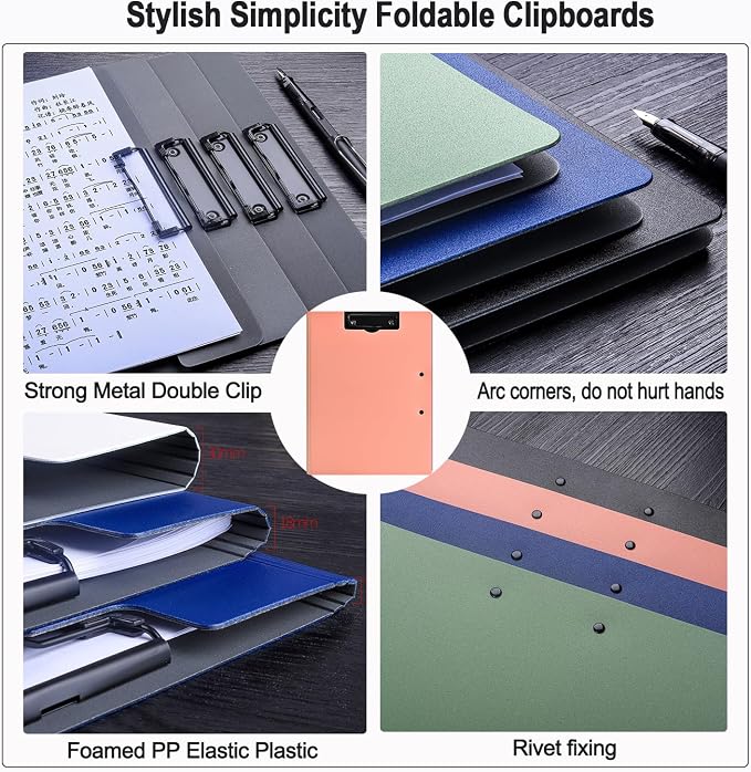 Clipboard Folder, A4 Foldable Clipboards, Office Clipboard Folder - Image 7