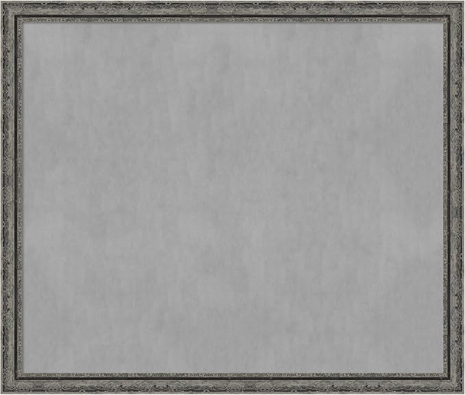 Amanti Art Black Framed Magnetic Board 44x52 Oversize Vision Board by AmantiArt
