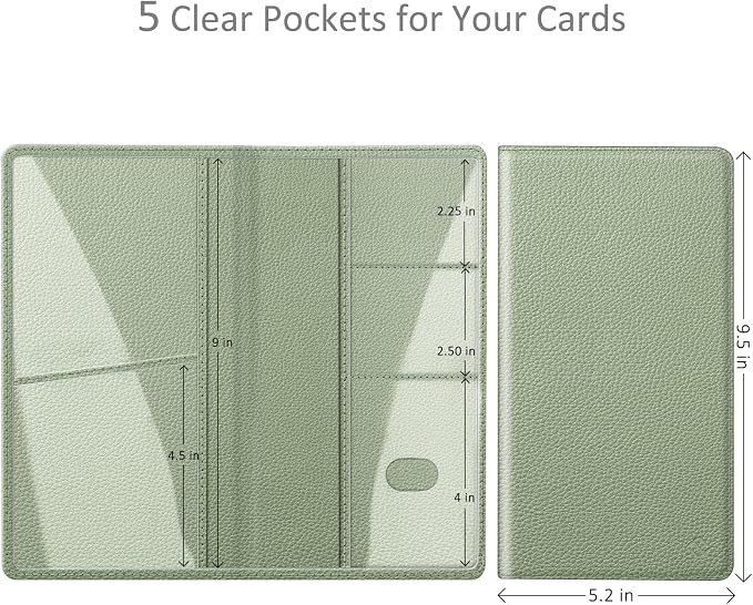 FINPAC Car Registration and Insurance Card Holder, Vehicle Glove Box Card - Image 2
