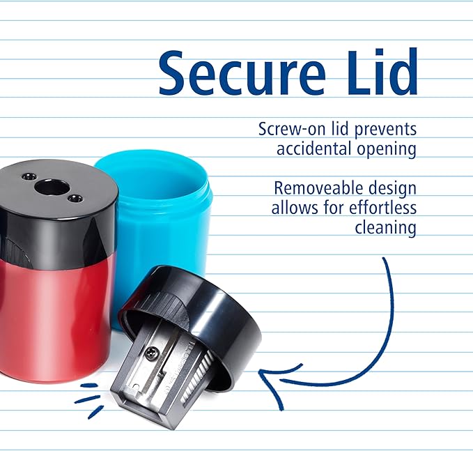 STAEDTLER pencil sharpener, prevents accidental openings, compact size - Image 5