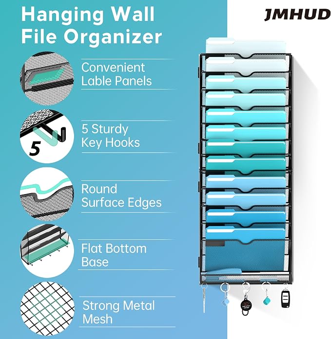 13 Tier Wall File Organizer - Image 2