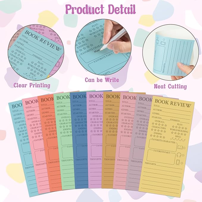 L1rabe Candy Book Review Bookmarks - Image 3