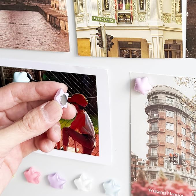 Star Magnetic Push Pins, 16 Thumb Tacks - Image 7