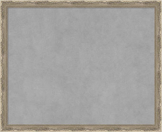 Amanti Art Silver Framed Magnetic Board 18x22 Small Vision Board by AmantiArt