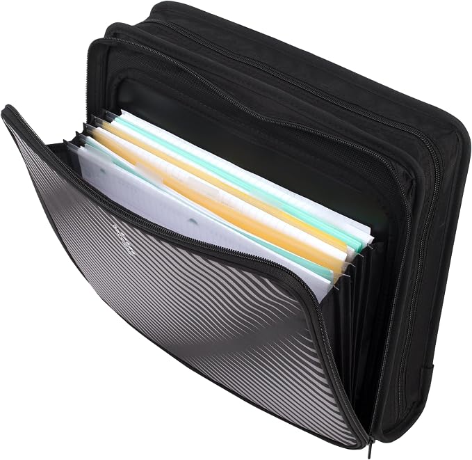 Five Star Zipper Binder, 2 Inch 3-Ring Binder - Image 4