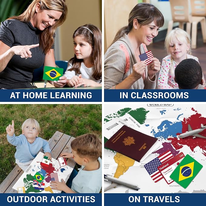 World Flags Flashcards, Geography Game - Image 7