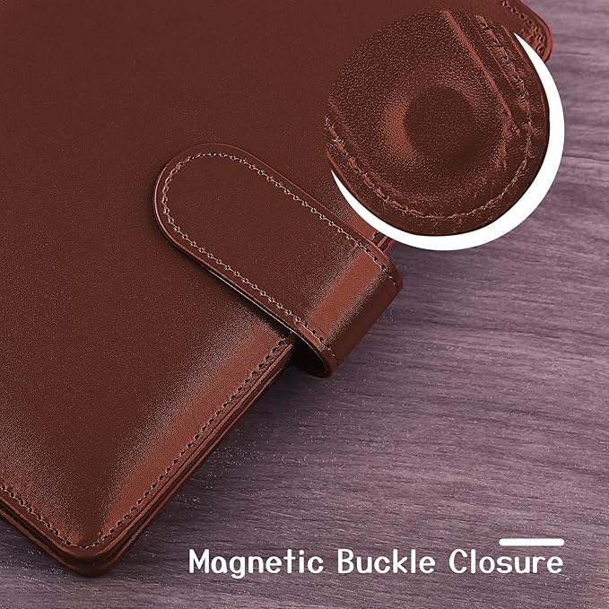 Antner A6 Binder 6 Ring Refillable Notebook Budget Planner - Image 4