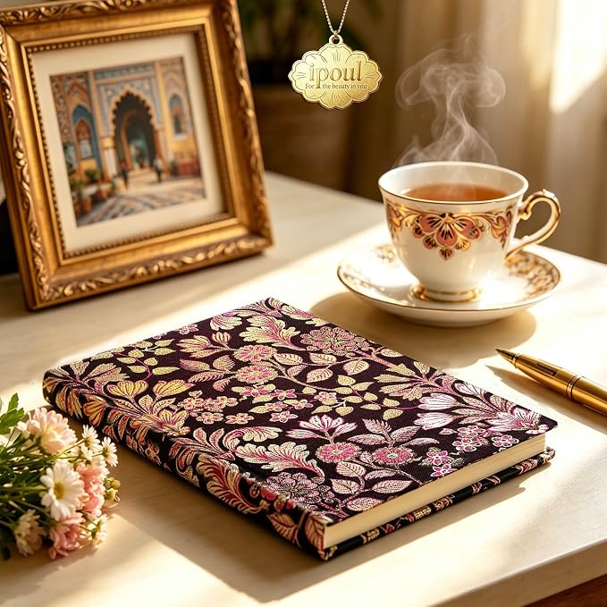 ipoul Women's Journal, Lay Flat, Lined Paper, Ruled Page, Cute Notebook - Image 6