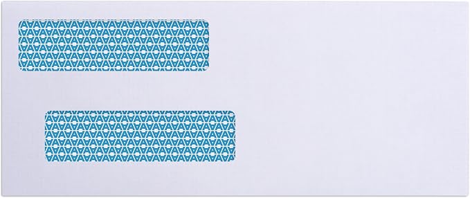 Aimoh #8 Double Window Flip & Seal Security Check Envelopes 500 Qty, Fits - Image 4