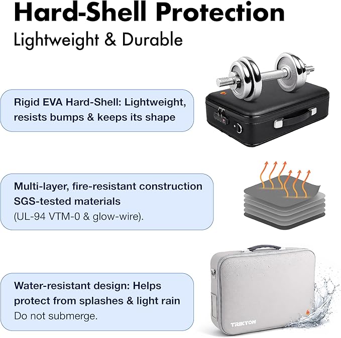 XXL Legal-Size Fire & Water-Resistant Document Box - Image 5