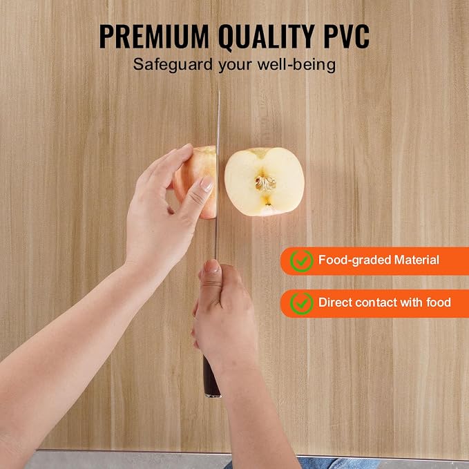 VEVOR Plastic Table Cover, 24 x 48 Inch 1.5 mm Thick Frosted PVC Desk Mat - Image 3