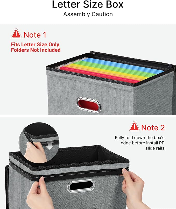Oterri 2 Pack File Organizer Boxes - Image 5