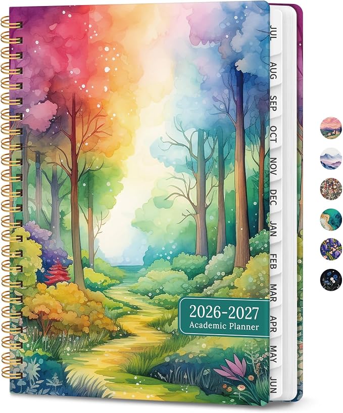 Planner 2026-2027, Monthly and Weekly Academic Planner July 2026 by Zotia