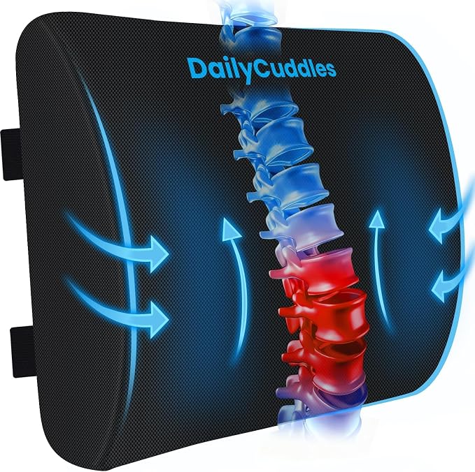 Lumbar Support Pillow for Office Chair Back Support by Unknown