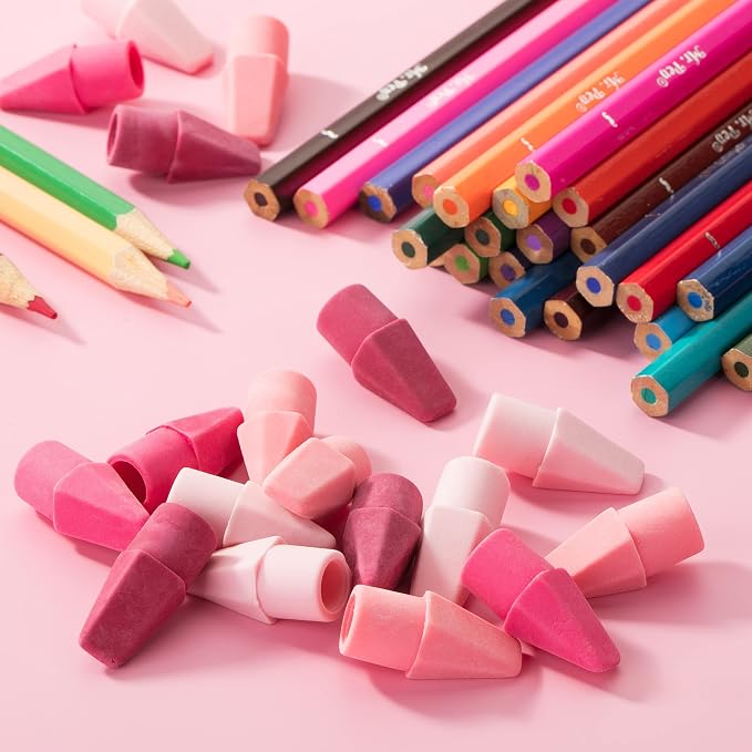 Mr. Pen- Pencil Erasers Toppers, 120 Pack, Erasers - Image 6