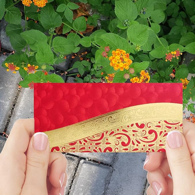 PARTH IMPEX Shagun Gift Envelope Assorted Color Designs | Money Holder Fancy - Image 3