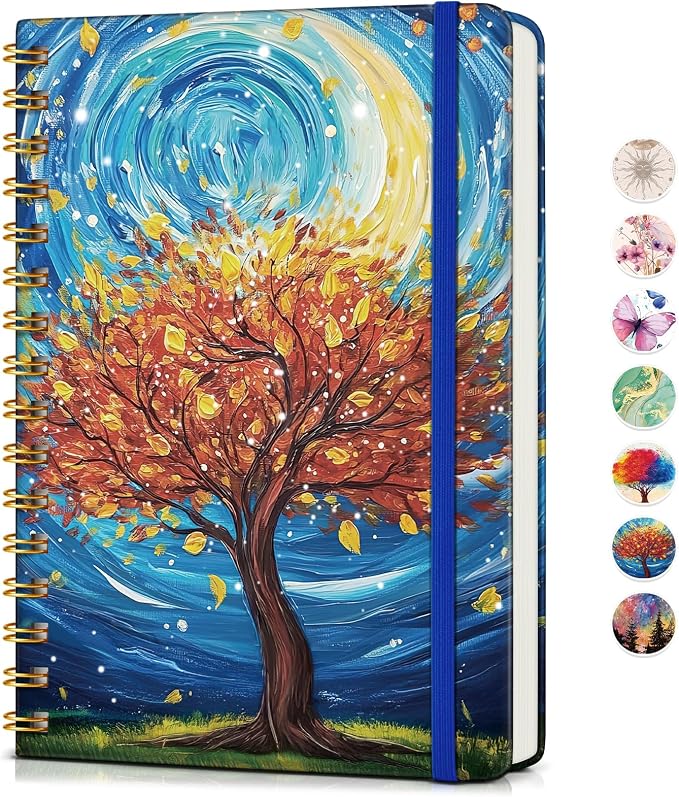 PAPEJOON Lined Spiral Journal Notebook by Unknown