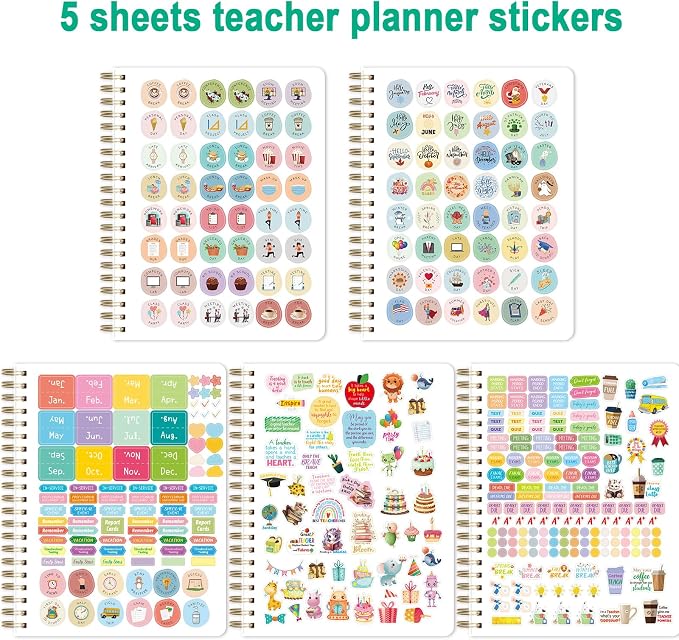 Ceiba Tree Undated Teacher Planner Lesson Planner and Record Book 8.5x11 inch - Image 7
