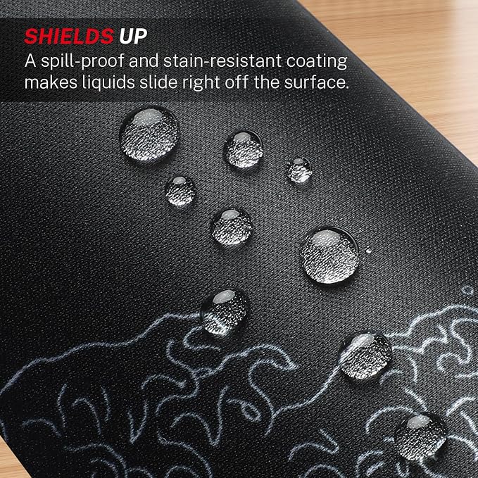 MROCO Essential Office & Gaming Mouse Pad, 8.5 x 11 Inch, Kanagawa Wave | - Image 5